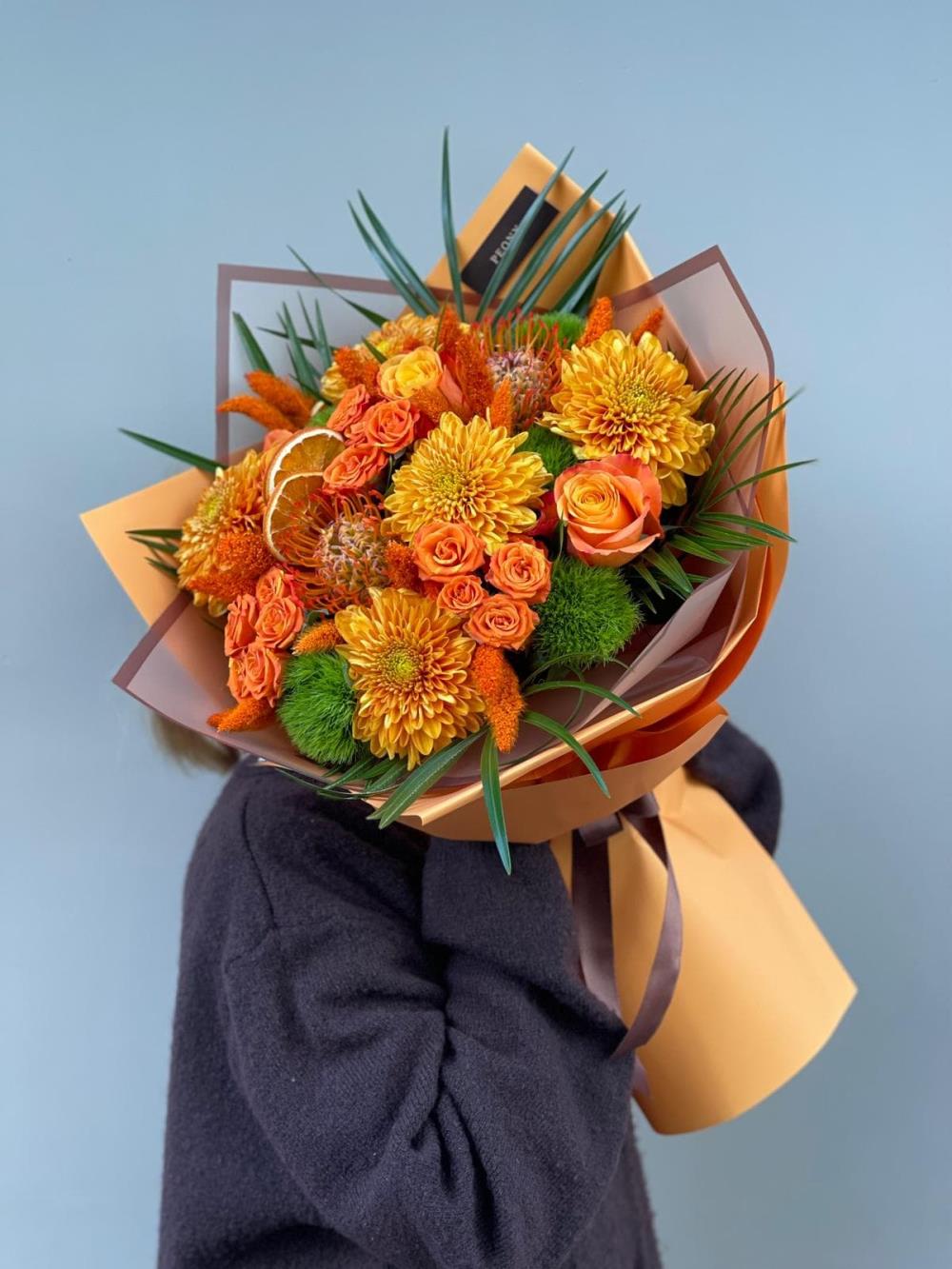 Orange Sliced Bouquet